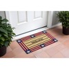HomeRoots 18" X 30" Red White And Blue Coir Patriotic Welcome Outdoor Door Mat - 2 of 4