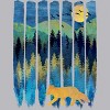 Men's Design By Humans Fox Forest Night By Maryedenoa Tank Top - 2 of 4