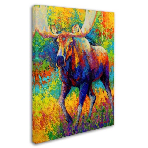 Marion Rose 'Bull Moose' Canvas Art - image 1 of 3