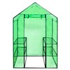 vidaXL Walk-in Greenhouse with 4 Shelves - 2 of 4