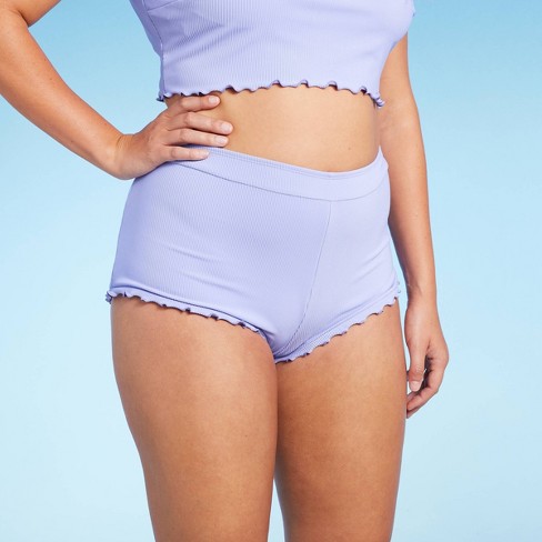 High waisted bikini bottom 2024 shorts