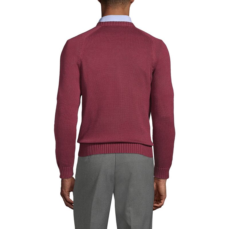 School Uniform Young Men's Cotton Modal V-neck Sweater, 2 of 5