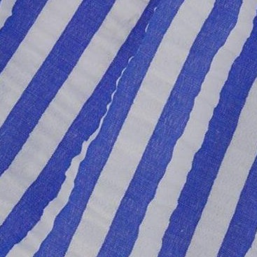 blue and white striped