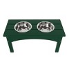 WestinTrends Elevated Pet Feeder for Cats and Dogs Puppy, Removable stainless steel eating Bowl, All Weather Resistant - 4 of 4