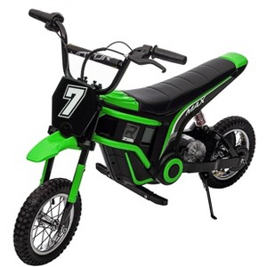 24V Kids Electric Dirt Bike with 350W Motor, 3-Speed Modes, Max 14.29 MPH ¨C Ride-On Motorcycle for Boys and Girls - 1 of 4