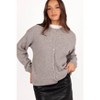 Petal and Pup Astor Classic Button Up Cardigan - Light Grey - 4 of 4