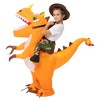 Garvee Inflatable Costume- Inflatable Dinosaur Costume, Halloween Costumes, Funny Blow up Costumes,Onesize - 3 of 4