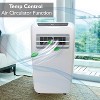 SereneLife 325-Sq. Ft. 12,000 BTU Portable Room Air Conditioner, Dehumidifier, and Heater - 4 of 4