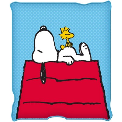 Silver Buffalo Peanuts Snoopy & Woodstock 45 x 60 Inch Fleece Throw Blanket