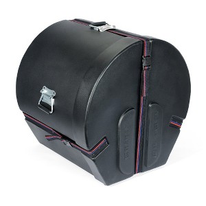 Humes & Berg Enduro Bass Drum Case Black 16x24 - 1 of 2
