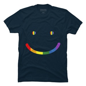 Adult Design By Humans Pride Smile By Legato Tendo T-Shirt - 1 of 2
