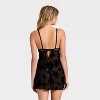 Women's Flocked Lingerie Slip Dress - Auden™ - 2 of 4