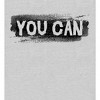 "You Can" Gym Culture Adult Long Sleeve Hoodie - 2 of 2