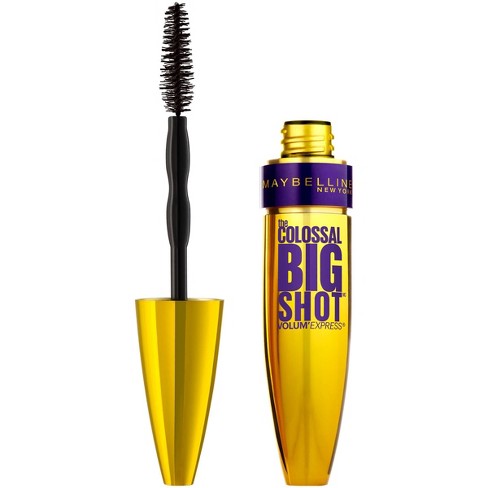 Maybelline Volum' Express The Colossal Big Shot Washable Mascara, 223  Blackest Black (Pack of 2)