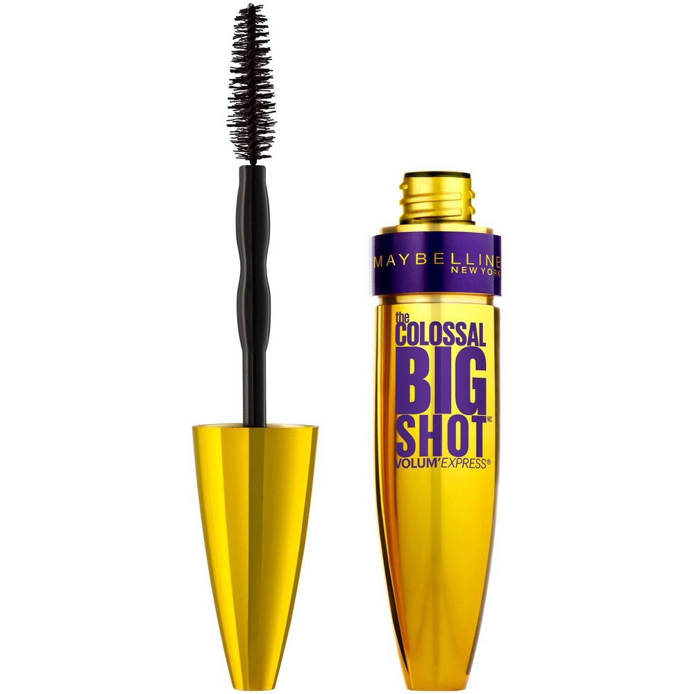 Photos - Mascara Maybelline Volum' Express Colossal Big Shot  - 223 Blackest Black Washable - 0.33oz 