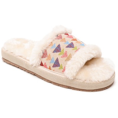 target open toe slippers