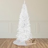 Northlight Slim White Georgian Pine Artificial Christmas Tree - 7.5' - Unlit - 2 of 4