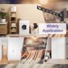 Unique Bargains Stainless Steel Sturdy Wall Mount Foldable Clothes Drying Rack - 4 of 4