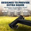 Camco Durable Alloy Steel Hitch Mount Umbrella Holder for Shaded Outdoor Traveling, Tailgates, Backyard Patios, and Beach Events, Black - 3 of 4