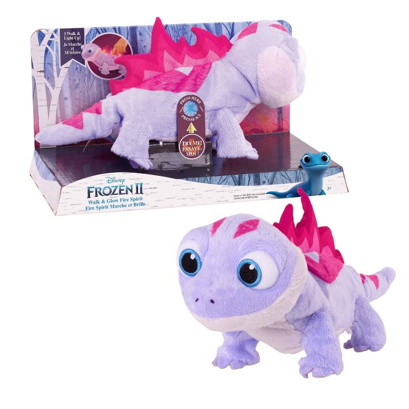 Disney Frozen 2 Light-Up Walk &#38; Glow Fire Spirit Salamander Interactive Pet, 1 of 20