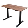 Stand Up Desk Store Programmable Electric Two-Tier Compact Standing Desk (White Frame/Birch Desktop, 48 Wide) - image 4 of 4