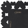 Possini Euro Design Veneto Rectangular Vanity Decorative Wall Mirror Modern Cut Glass Pattern Frame 28" Wide for Bathroom Bedroom Living Room Office - 4 of 4