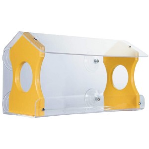 JCS Wildlife Diner 13 Window Bird Feeder - Holds 4 Cups - 1 of 4