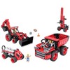 VEX HexBug Robotics RED Construction Machinery STEM Construction Kit 3-Kit Bundle - image 2 of 3