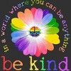 Men's Design By Humans In A World Where You Can Be Anything Be Kind Lgbt By DragonTee Tank Top - Charcoal - Medium - 2 of 3
