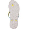 Memoi Women's Daisy & Bees Flip Flops & Mesh Bag Set - 4 of 4