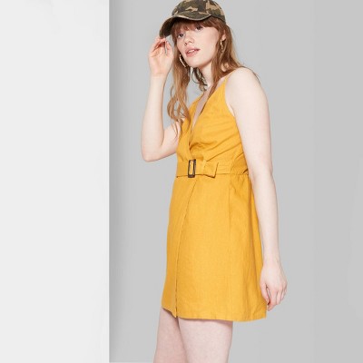 wild fable yellow dress