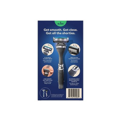 Dollar Shave Club 6-Blade Men&#39;s Razor Starter Set - 1 Handle + 2 Cartridges