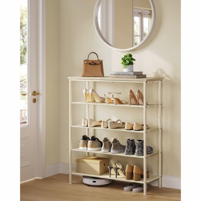 Shoe Rack, 5-Tier 2024 Shoe Rack for Entryway, 29.5