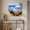 Art Remedy Relaxing Sunny Beach View Chic Coastal Wall Art Unframed - 2 of 4