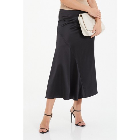 Quiz Women s Satin Maxi Skirt Target