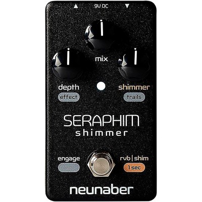 Neunaber Seraphim Shimmer v2 Reverb Effects Pedal Black