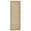 Modern Washable Living Room Rug, Bordered Printed Rug with Non-Slip Backing, Low Pile Stain Resistant Indoor Rug for Bedroom - 3 of 4