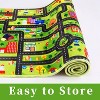 Washable Kids Play Rug, Non-Slip Stain Resistant Educational Carpet with Roads and Buildings for Classroom Playroom Bedroom - 3 of 3