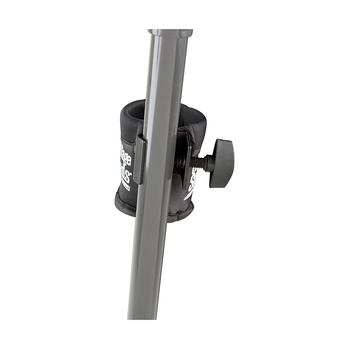 On-Stage Microphone Stand Cup Holder Black Universal Clamp - thumbnail 3