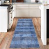 Fulvari Modern Easy Area Rug Machine Washable Non-Slip Low Pile Stripe Pattern Rug for Living Room Bedroom Entryway - 2 of 4