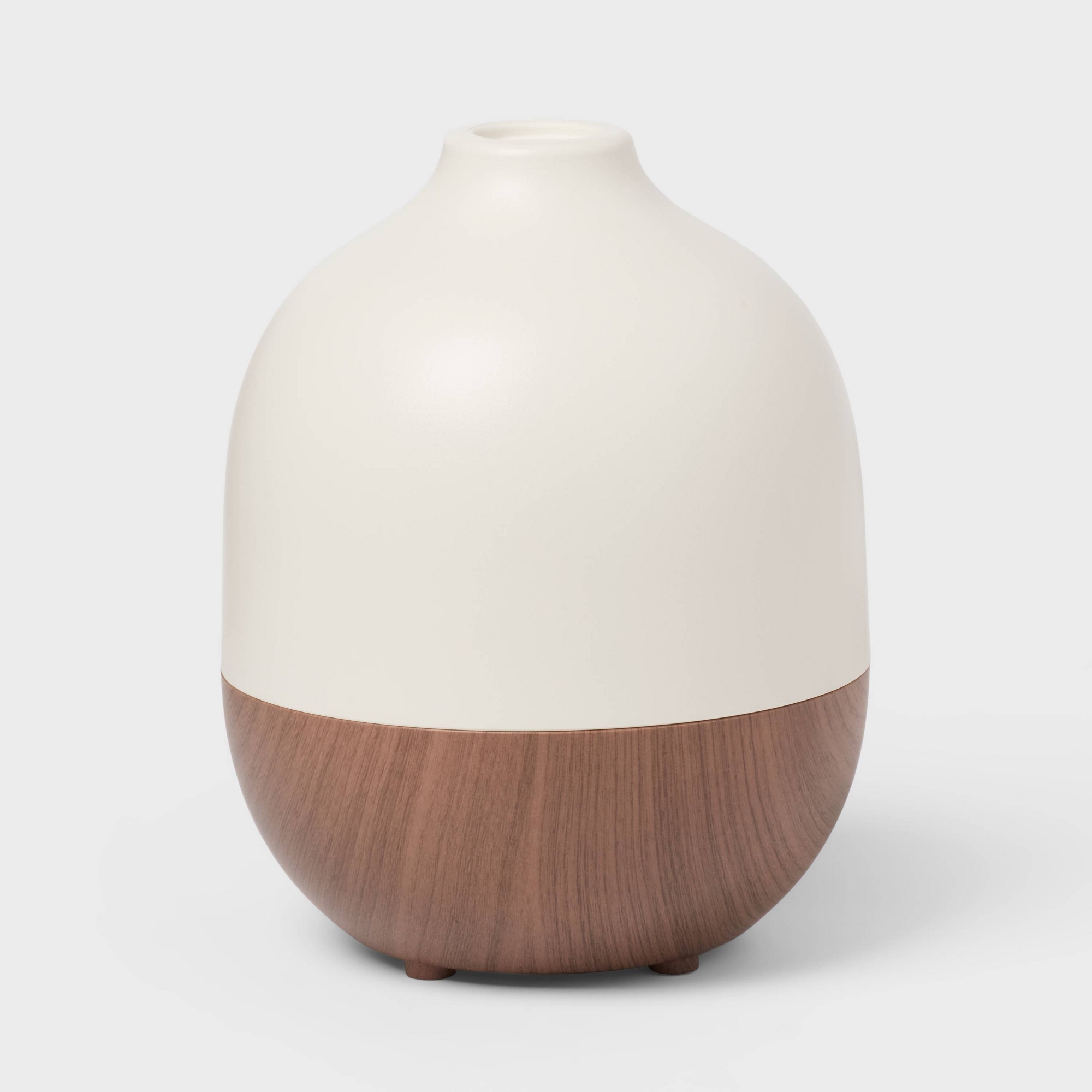 White Top and Woodgrain Base 300ml Large Diffuser - Threshold™