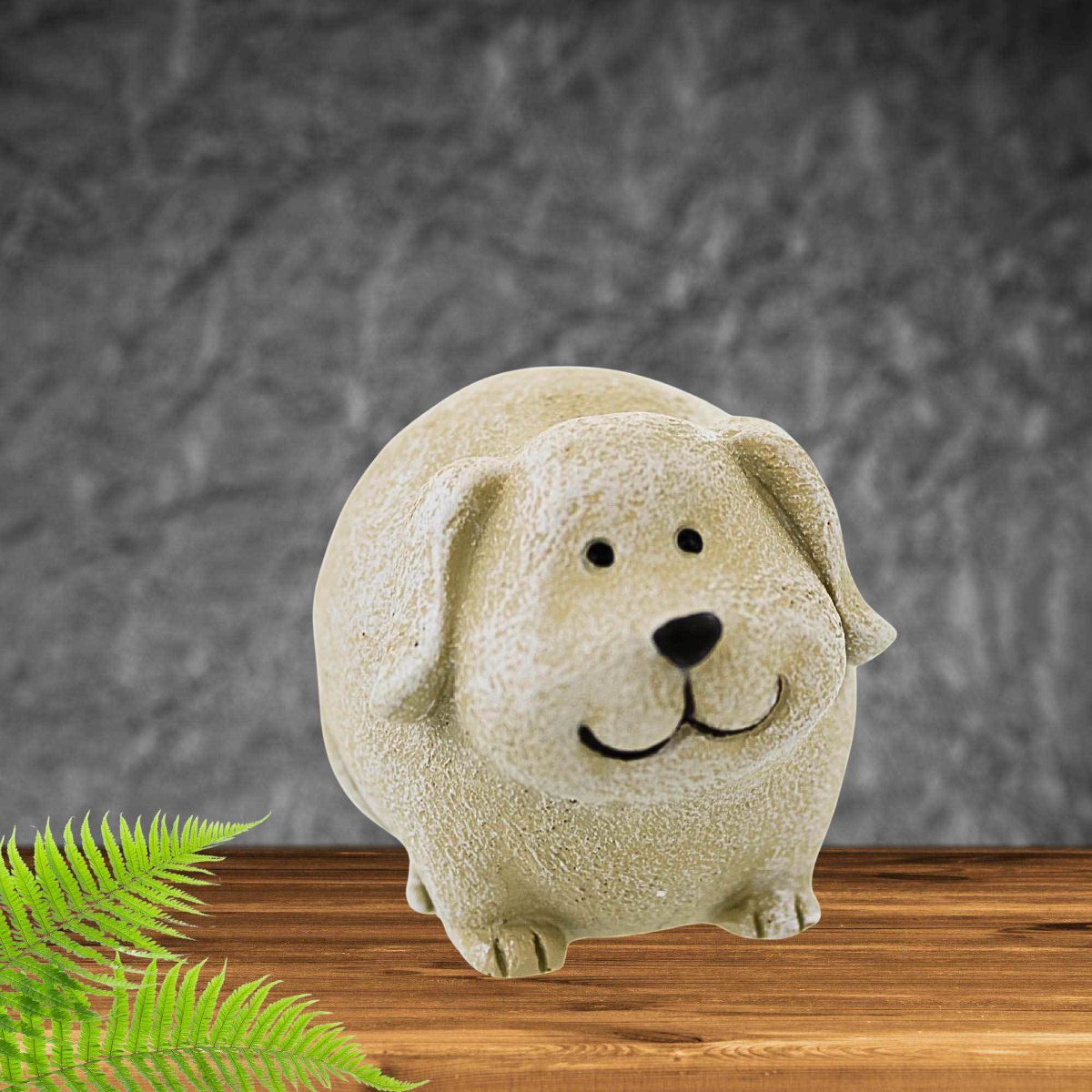Roman 2.5 Inch Pudgy Pebble Pals Garden Figurine Everyday Figurine , Lightweight Summer Decor Animal Mini (1PC) - thumbnail 7