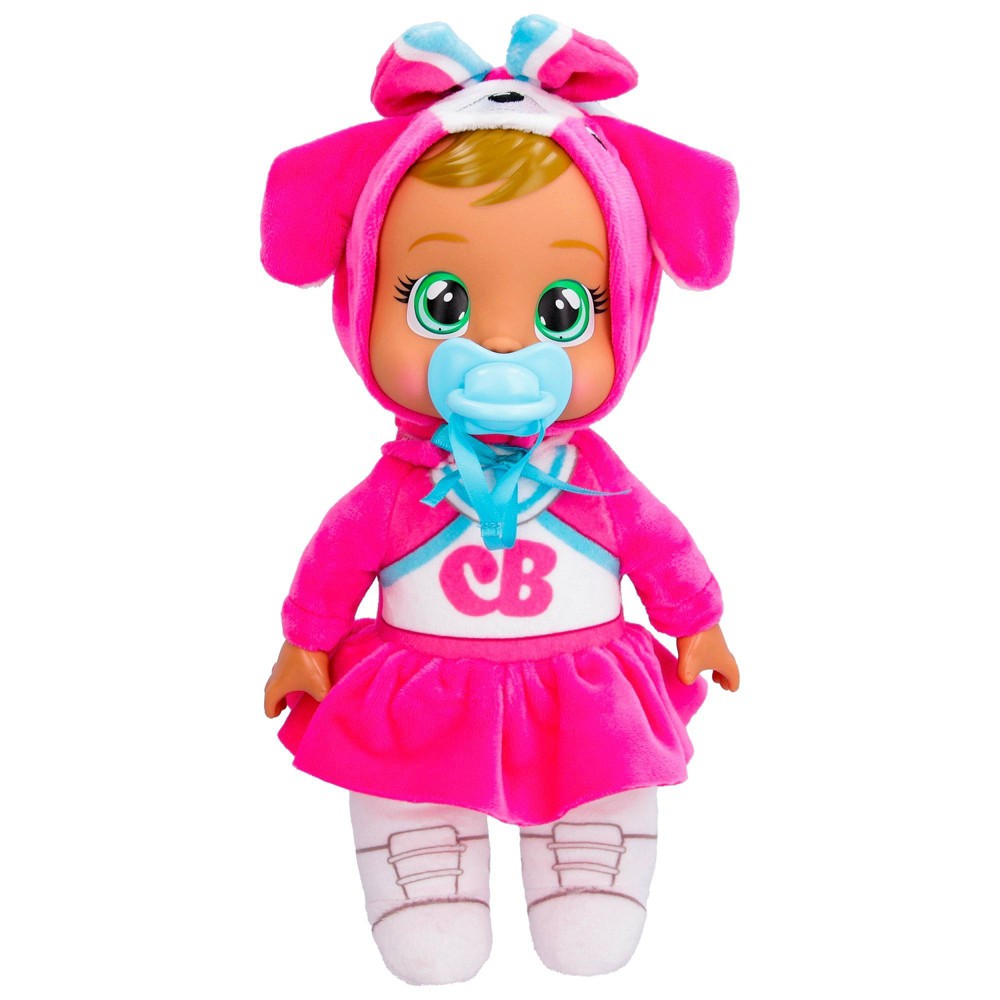 Cry Babies 9'' Tiny Cuddles Talents Roxy Baby Doll with Cheerleader Themed Outfit