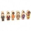 Kaplan Early Learning Children Around the World Wooden Figures - Set of 17 - image 2 of 4