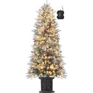 4.5ft Artificial Christmas Tree - 1 of 4