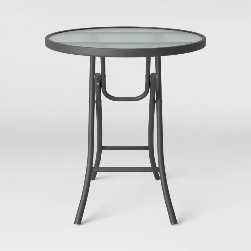 Folding Round Patio Accent Table - Room Essentials™, 3 of 9