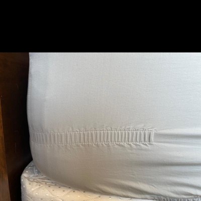 Queen 6pc 800 Thread Count Solid Sheet Set White - Threshold™ : Target