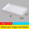 MEEDEN Ceramic Tray Palette, Ceramic Artist Paint Palette, Porcelain Mixing Tray for Watercolor Gouache Painting - 2 of 4