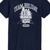 Men's - Peanuts - Snoopy Christmas Lights Dog House Team Holiday Spirit Short Sleeve Graphic T-Shirt - 2 of 4