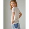 Lucky Brand Women's Classic V-Neck Tee - 2 of 4